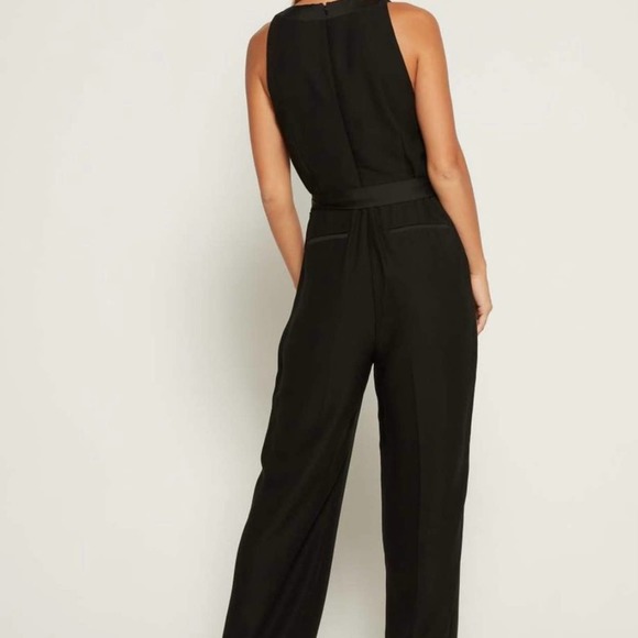 Banana Republic Black Wide Leg Sleeveless Jumpsuit - Picture 8 of 8